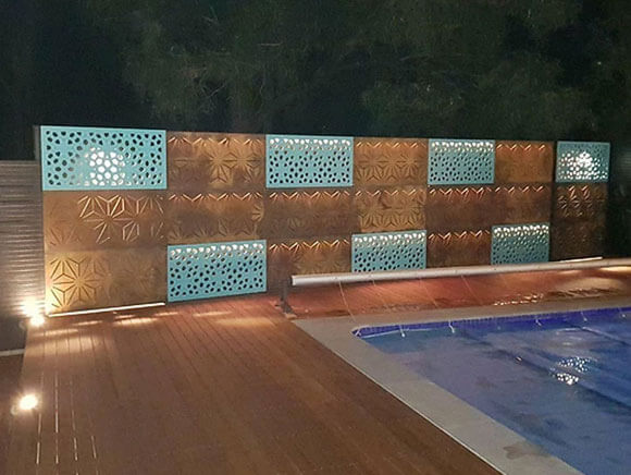 Great privacy screen for your pool